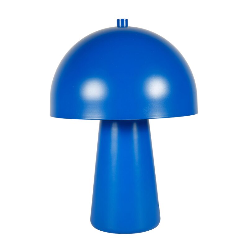 Lampe à poser SILO coloris bleu franc 29,5 x 21 cm