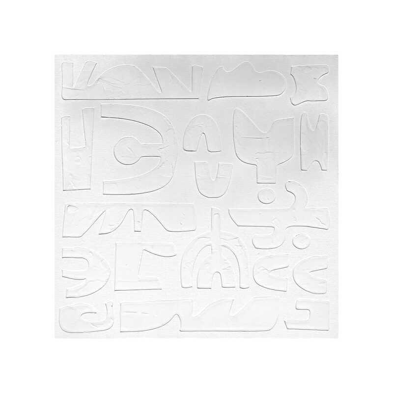 Tableau NAHIMA coloris blanc cassé