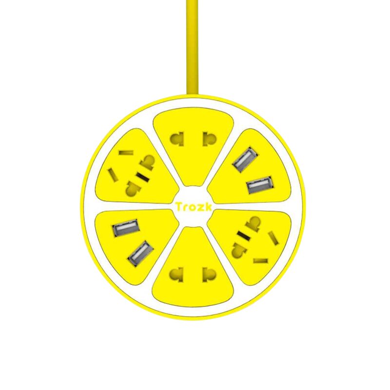 Chargeur AGRUME coloris jaune