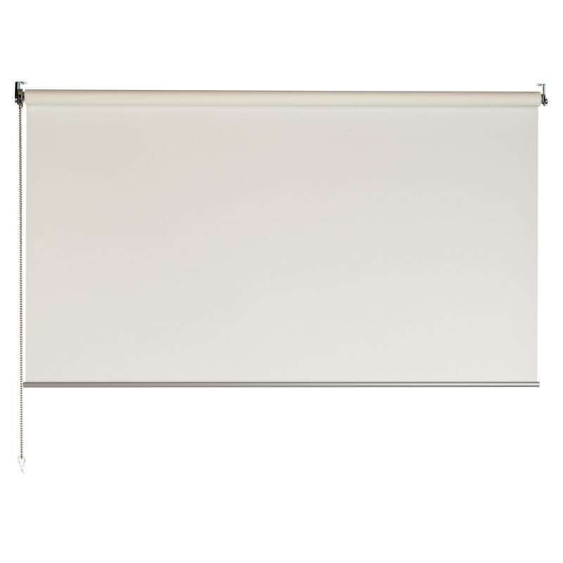 Store enrouleur AURORE coloris blanc 120 x 250 cm