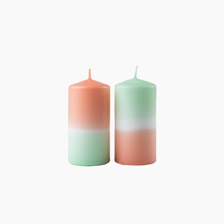 Elate & Co Bougie PILAR S coloris multicolore hauteur 12 cm