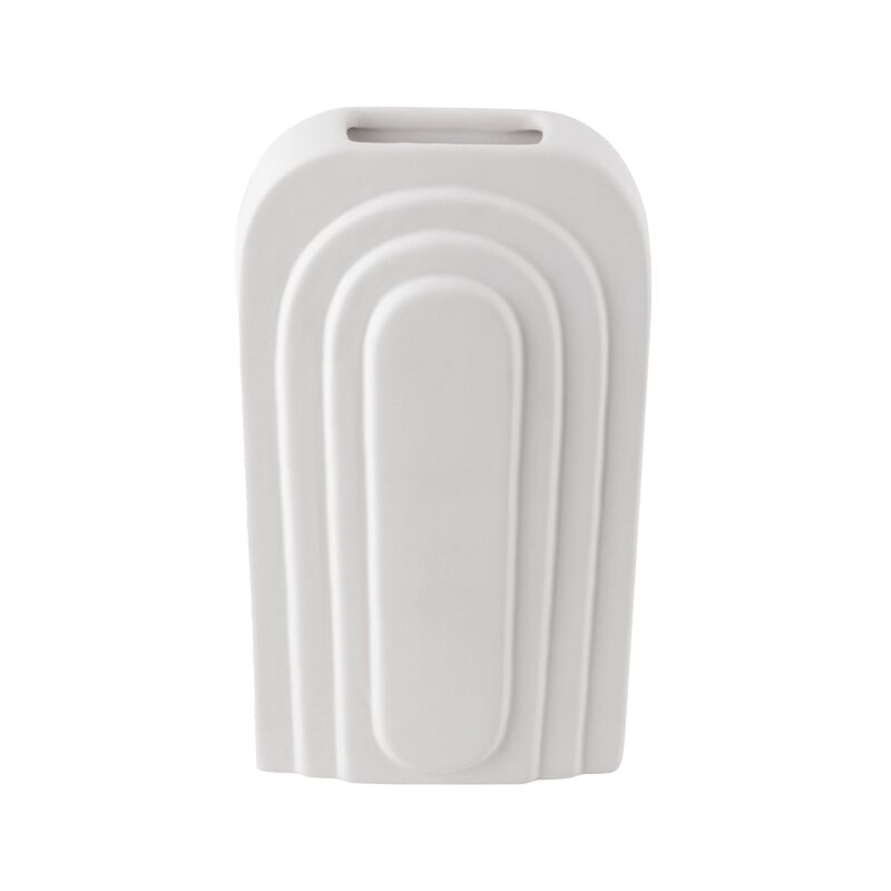 Vase ARC MATT PM coloris blanc