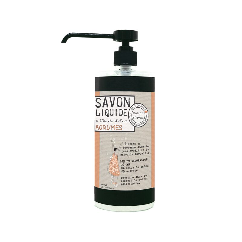 Savon liquide AGRUMES agrumes