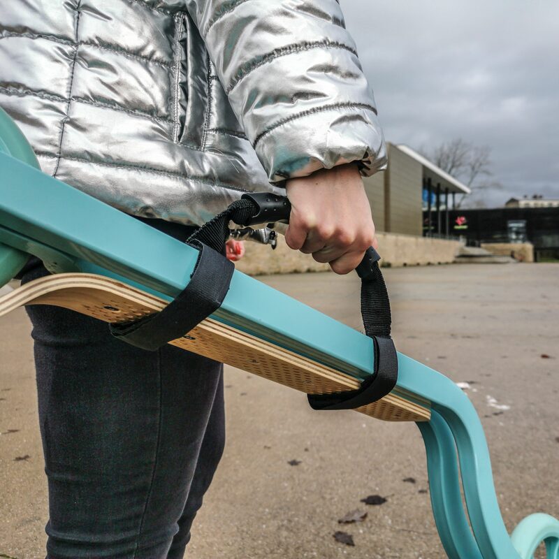 Accessoire de vélo POIGNÉE DE TRANSPORT UNIVERSELLE coloris noir