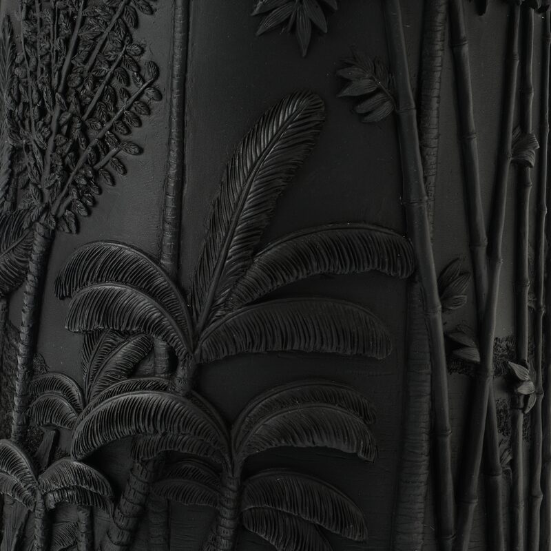 Vase EDORA coloris noir