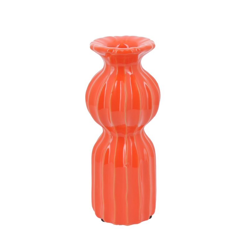 Vase JASPE coloris orange