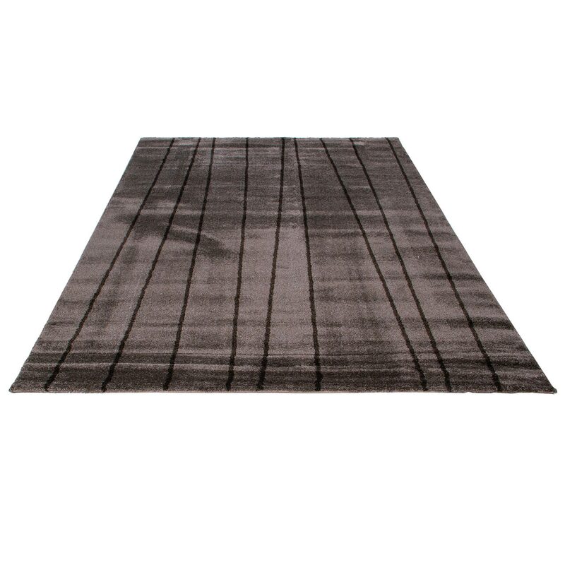 Tapis CYRIUS coloris Grey black 200 x 300 cm