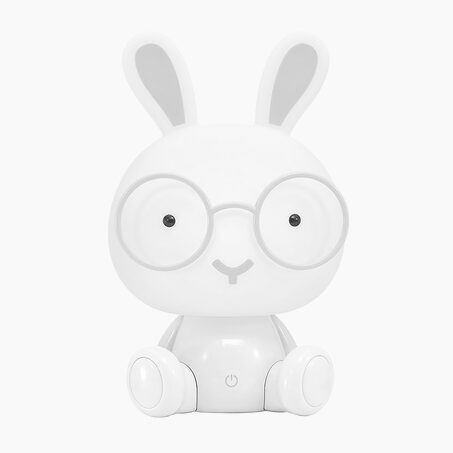 Lampe à poser BUNNY coloris blanc 30,5 x 19 cm