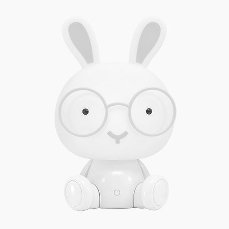 Lampe à poser BUNNY coloris blanc 30,5 x 16 cm