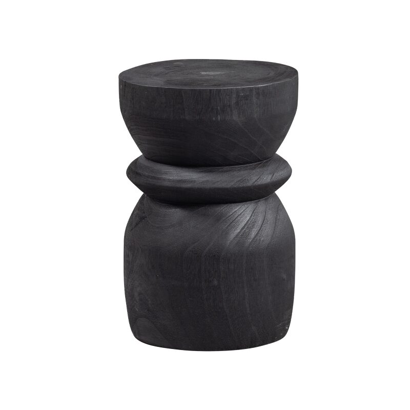 Table d'appoint BIKKEL coloris noir