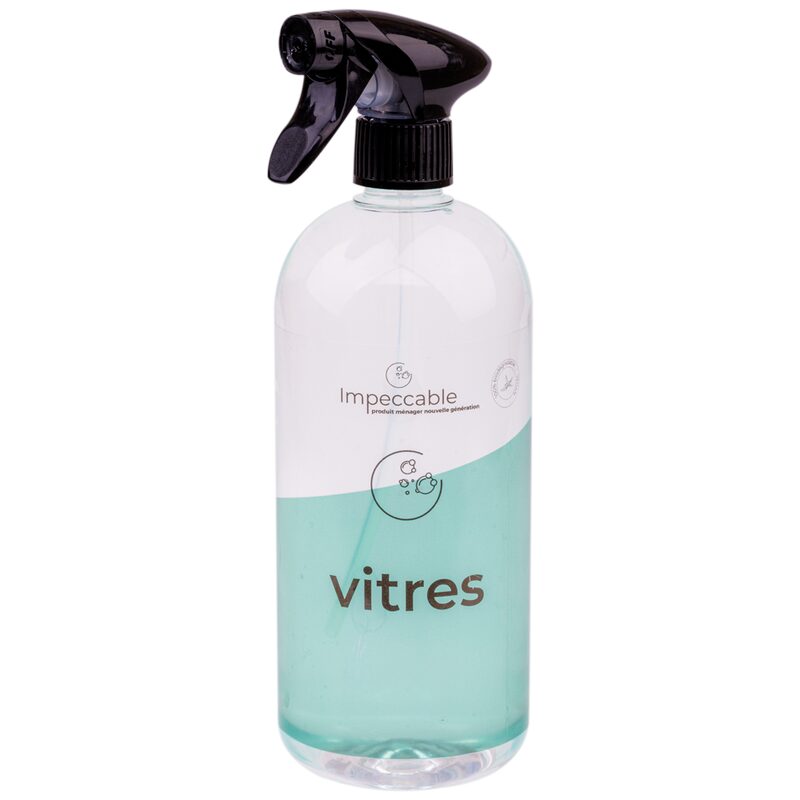 Bouteille rechargeable CONTENANT VITRE coloris vert