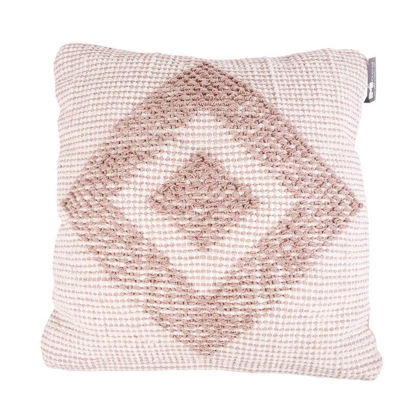 Coussin FARO coloris ivoire 45 x 45 cm