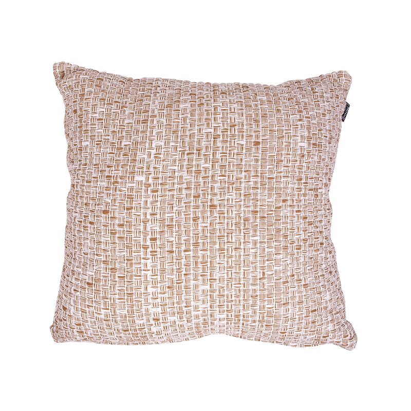 Coussin ARES coloris taupe 50 x 50 cm