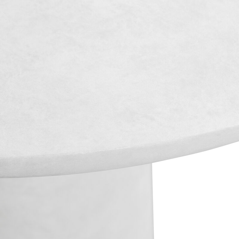 Table de salle à manger DAMON coloris blanc