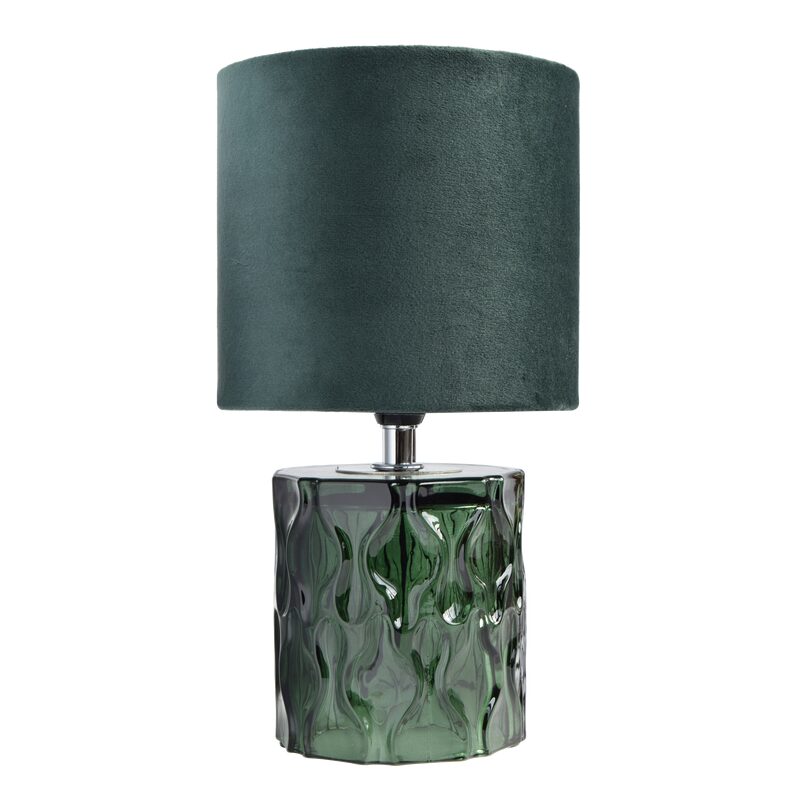 Lampe à poser BEAUTY coloris vert 28 x 15 cm