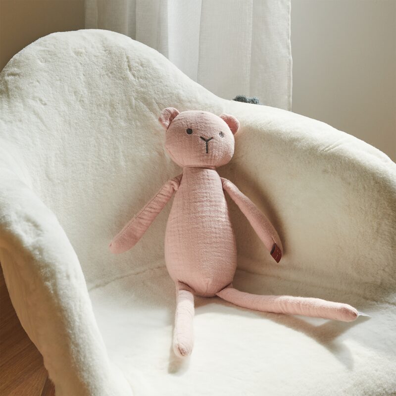 Peluche OURS rose