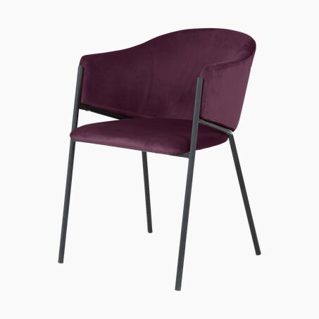 4MURS Fauteuil CYRUS coloris bordeaux