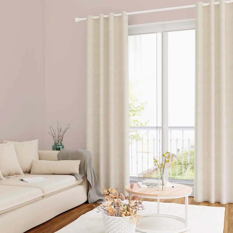 Rideau PARIPENNEE coloris lin 140 x 260 cm