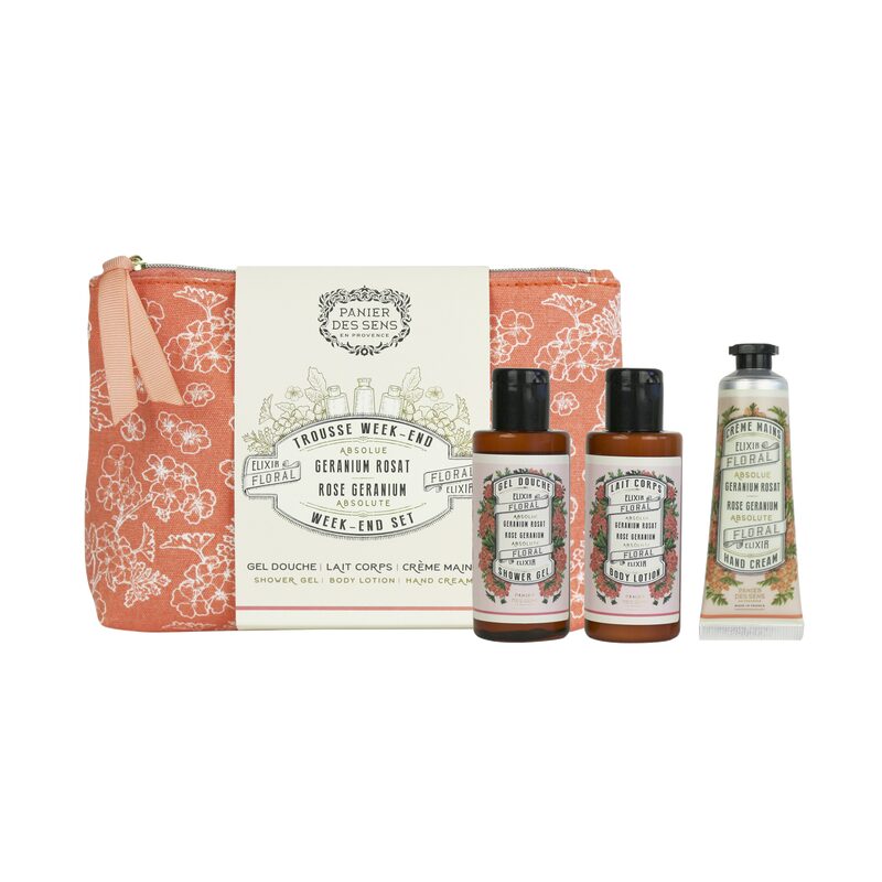 Coffret cosmétique TROUSSE WEEK-END GÉRANIUM Géranium