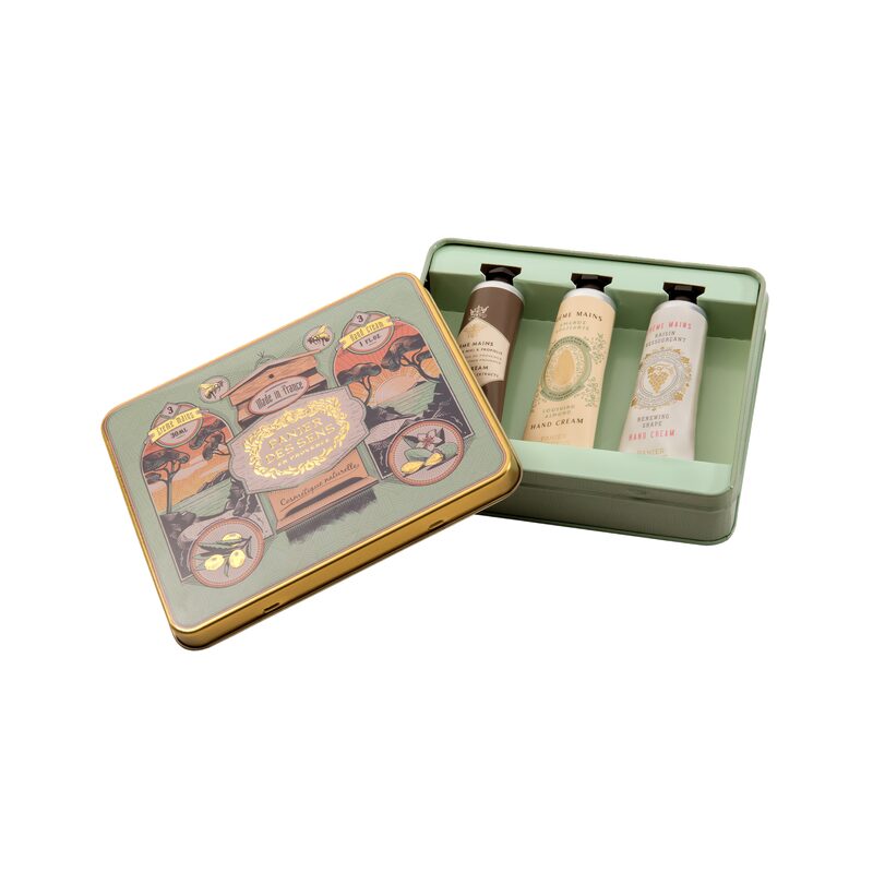 Coffret cosmétique LES INTEMPORELS raisin, amande, miel