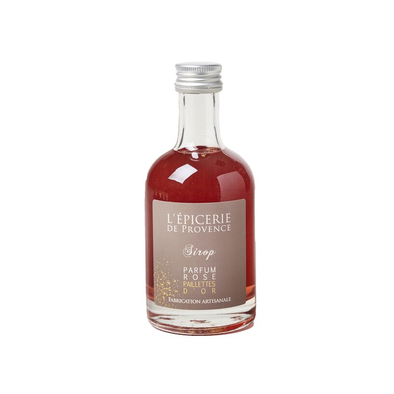 Sirop ROSE - PAILLETTES D’OR