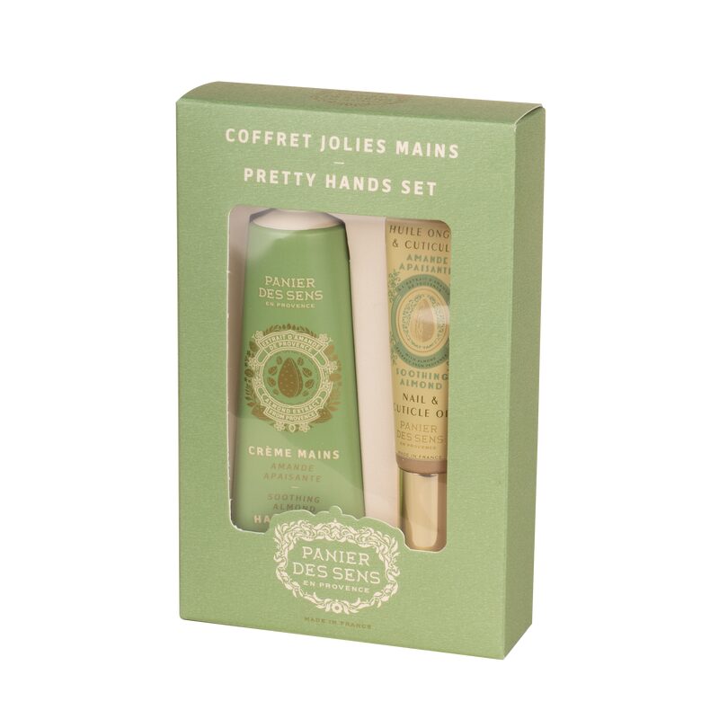 Coffret cosmétique JOLIES MAINS amande