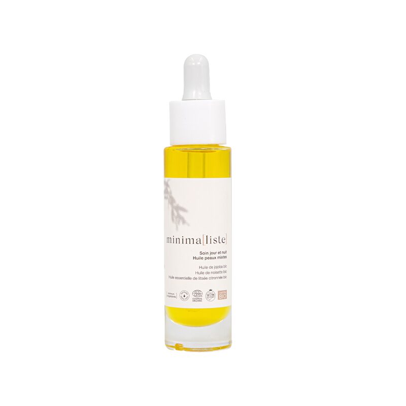 Minima(liste) Huile corps et visage PEAUX MIXTES 30ML