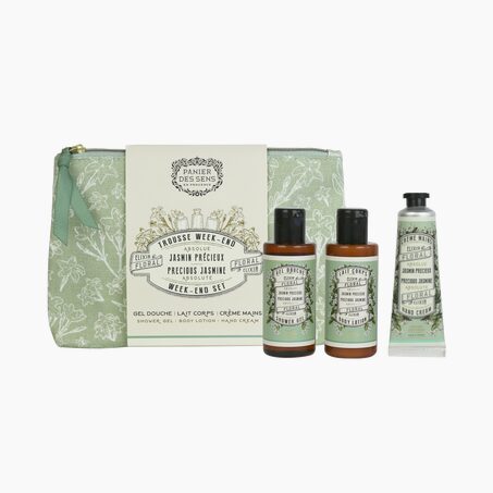 Panier des sens Coffret cosmétique TROUSSE WEEK-END Jasmin Grandiflorum