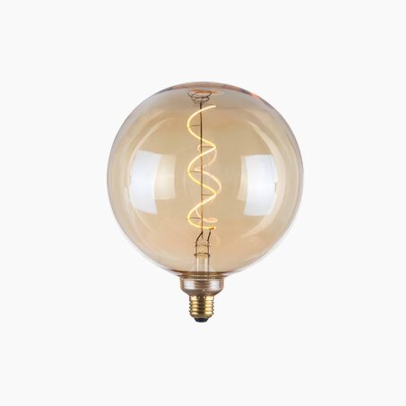 Ampoule LED GLOBE XL AMBER E27 20 CM jaune 24,1 x 20 cm