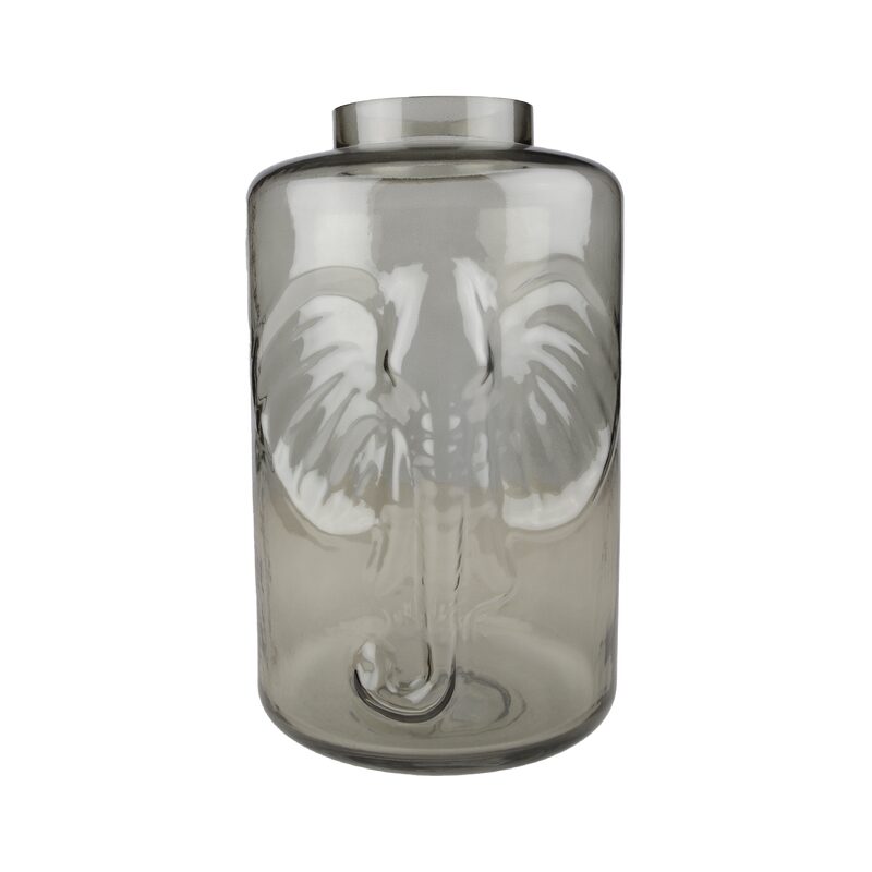 Vase ELEFANT coloris gris