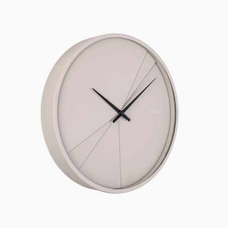 Present Time Horloge MATHIS coloris gris chaud