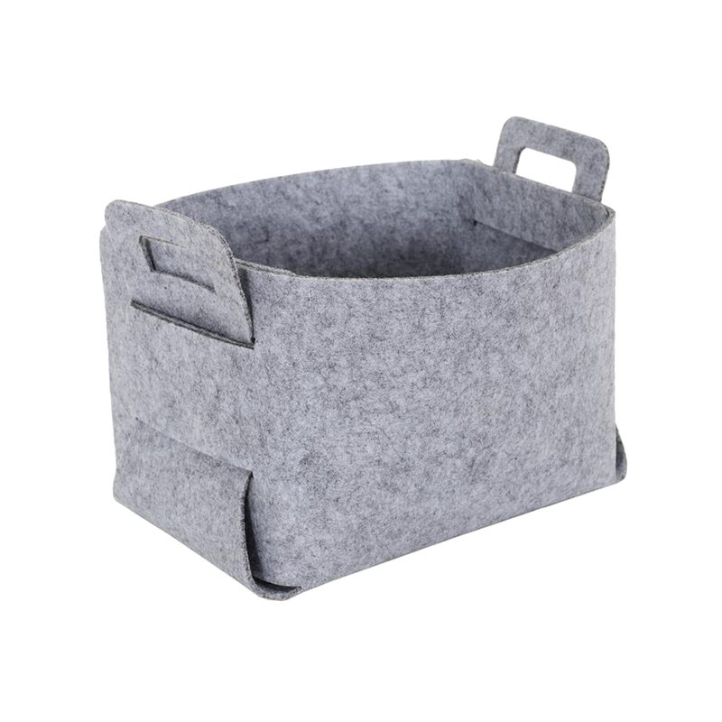 Corbeille FEUTRINE coloris gris