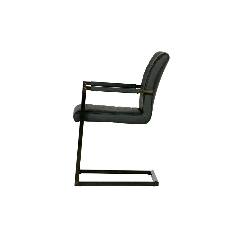 Chaise BRENT coloris noir