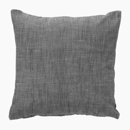 Coussin NATY coloris gris anthracite 45 x 45 cm