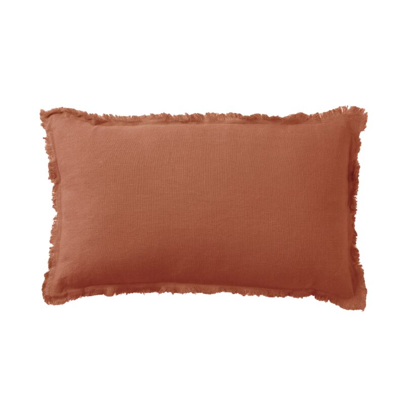 Coussin NAYA coloris Terra 30 x 50 cm