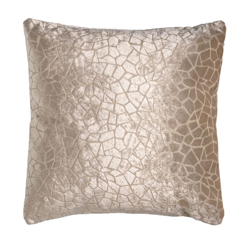 Coussin ATO coloris beige 45 x 45 cm
