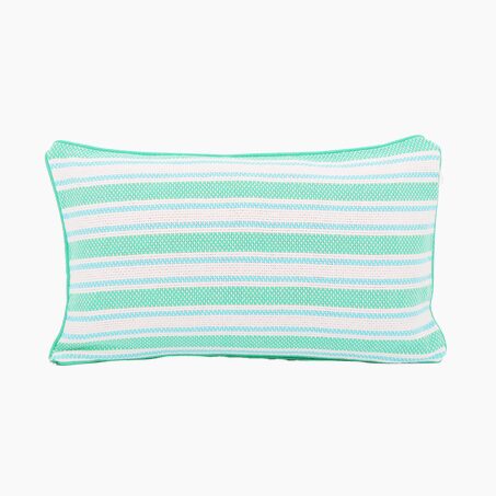 Coussin RUSSO coloris vert 30 x 50 cm