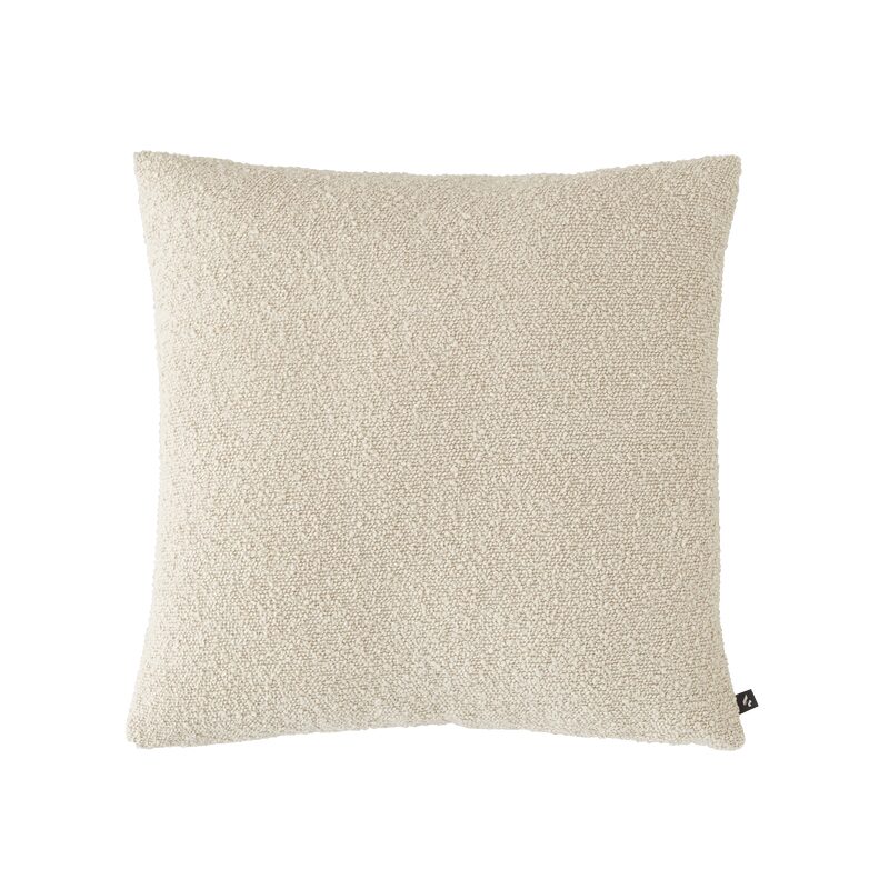 Coussin BALOO coloris blanc cassé 45 x 45 cm