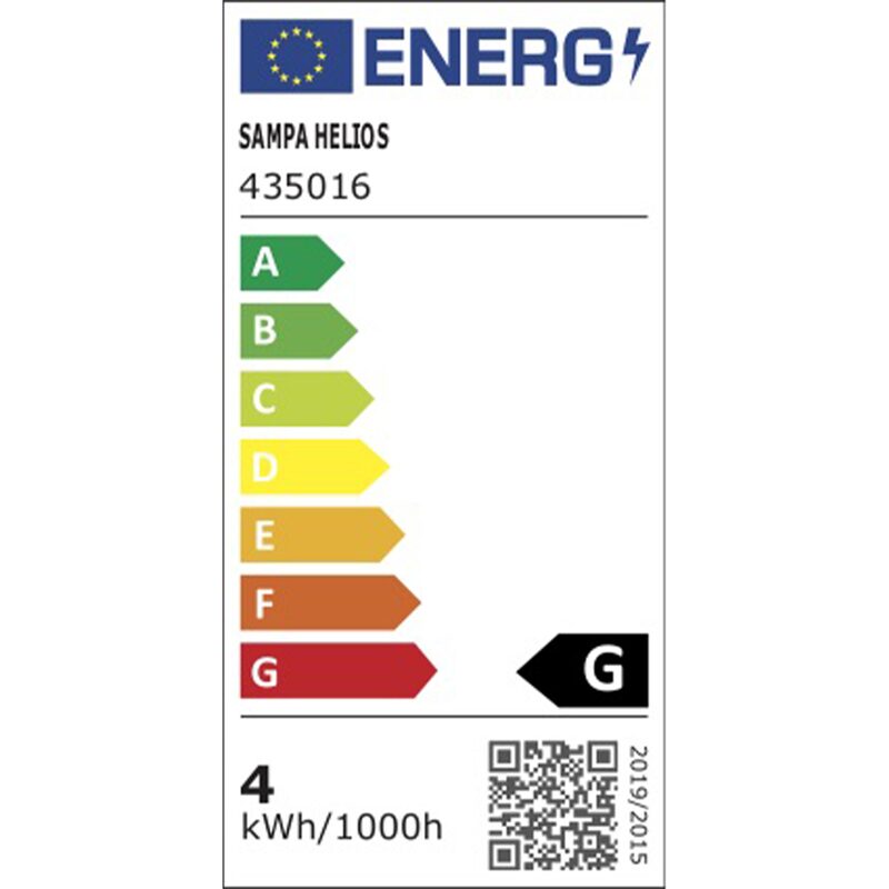Ampoule LED E27 30W BULLE AMBRÉE coloris jaune 17,6 x 12,5 cm