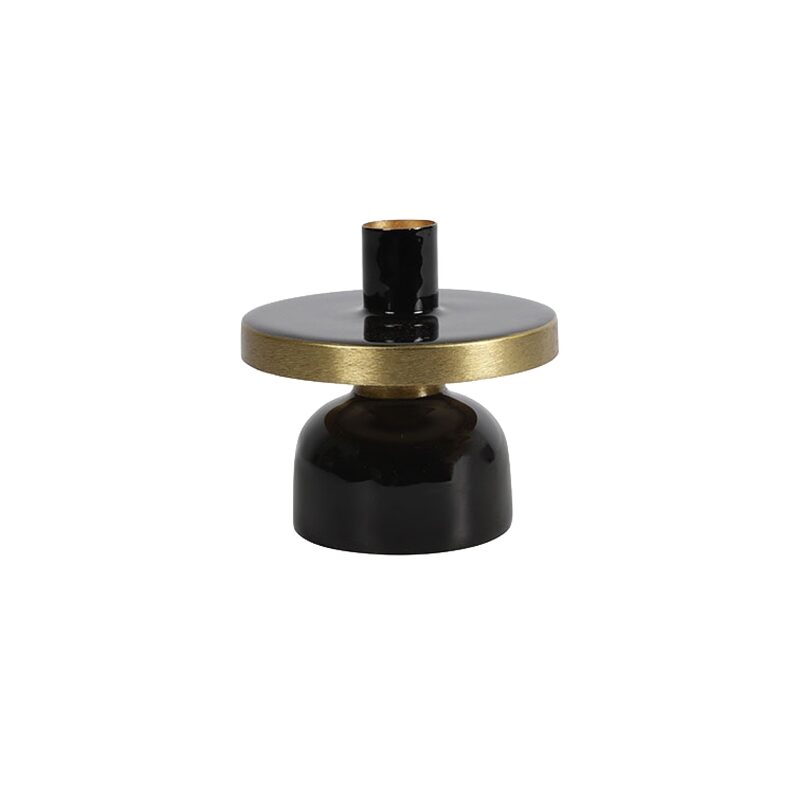 Bougeoir MADRAS S coloris noir
