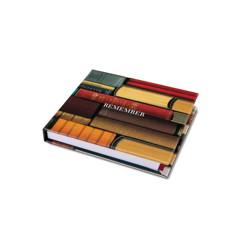 Carnet BIBLIOTHEQUE coloris multicolore