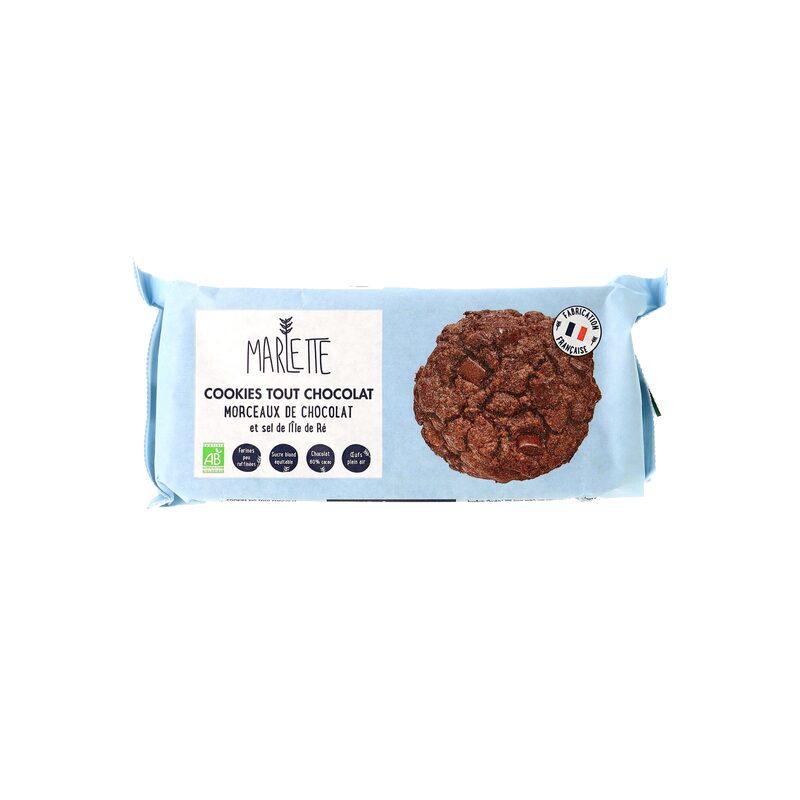 Biscuits COOKIES BIO TOUT CHOCOLAT