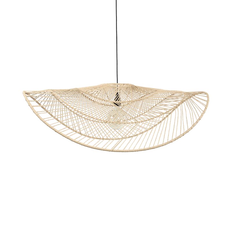 Abat-jour TAMAN coloris paille 36 x 110 cm