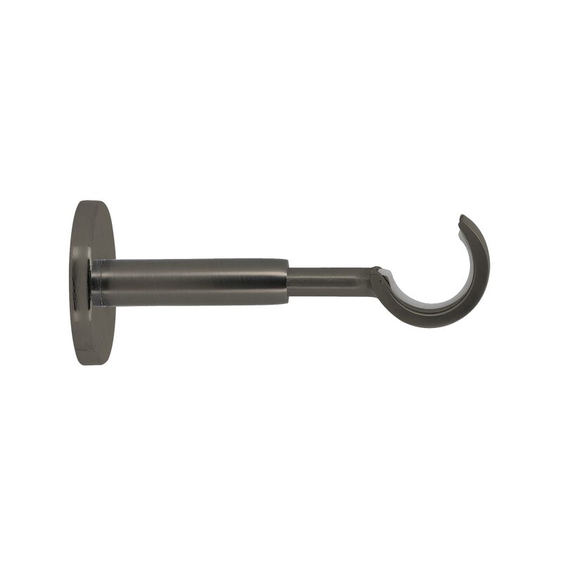 Support barre à rideau WINCHESTER coloris canon de fusil diamètre barre 2,8 cm longueur extensible de 11,5 à 15 cm