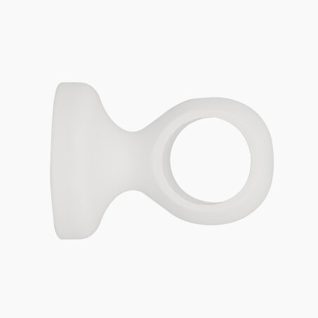 Support barre à rideau JURA blanc 2,8 cm 5 cm