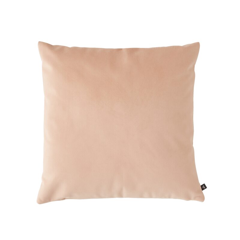 Coussin TASOS coloris rose orangé 45 x 45 cm