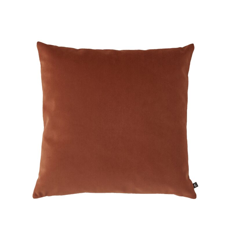 Coussin TASOS coloris brique 45 x 45 cm