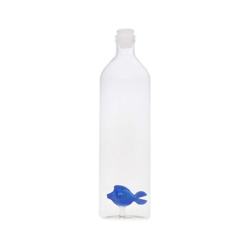 Bouteille BLUE FISH SWIMMING coloris bleu