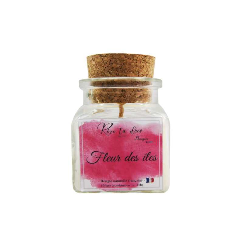 Bougie parfumée FLEURS DES ILES 120G