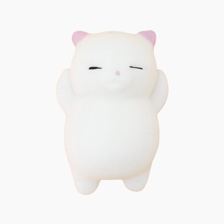 La Petite Epicerie Anti-stress MINI SQUISHY CHAT BLANC